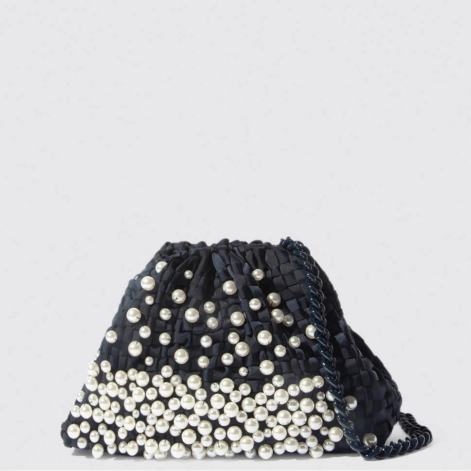 Nwt Maria La Rosa Pearl Mini Game Bag